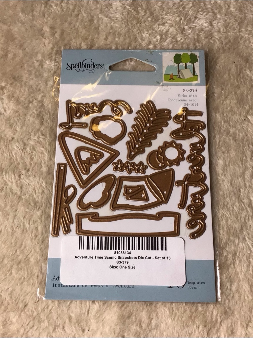 Spellbinders Adventure Time Scenic Snapshots Die Cut Set